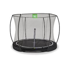 Jouet-Trampoline enterré rond ø244cm avec bord de protection mat
