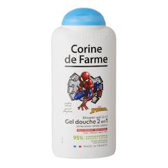 -Gel douche enfant 2 en 1 corps et cheveux parfum abricot Spiderman