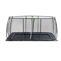 Jouet-Trampoline enterré au ras du sol rectangulaire 275x458cm avec filet