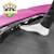 Trampoline enterré rond ø427cm avec filet de sécurité Noir+Rose+Vert 8 - vertbaudet enfant 