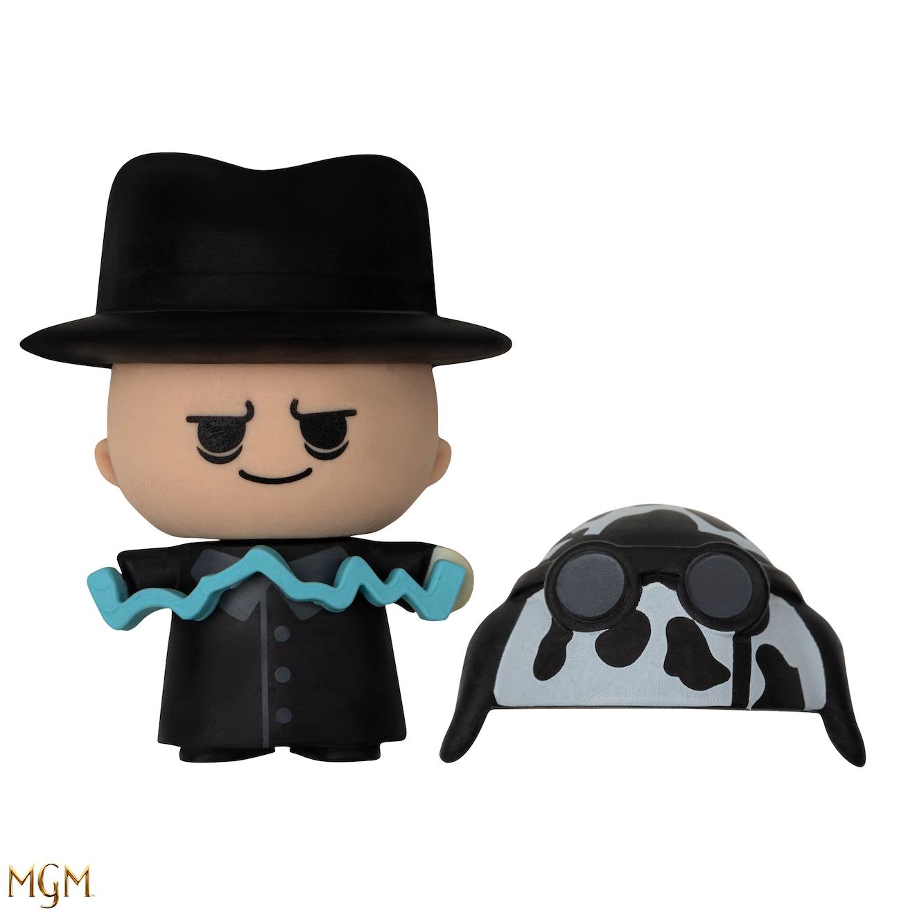 Figurine En Gomme Gomee Oncle Fétide - Mercredi Multicolore