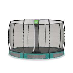 Jouet-Trampoline semi-enterré ø366cm protection pieds et filet premium