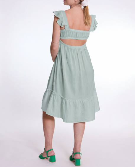 Robe de grossesse et d'allaitement melody Blanc+Ciel 9 - vertbaudet enfant 