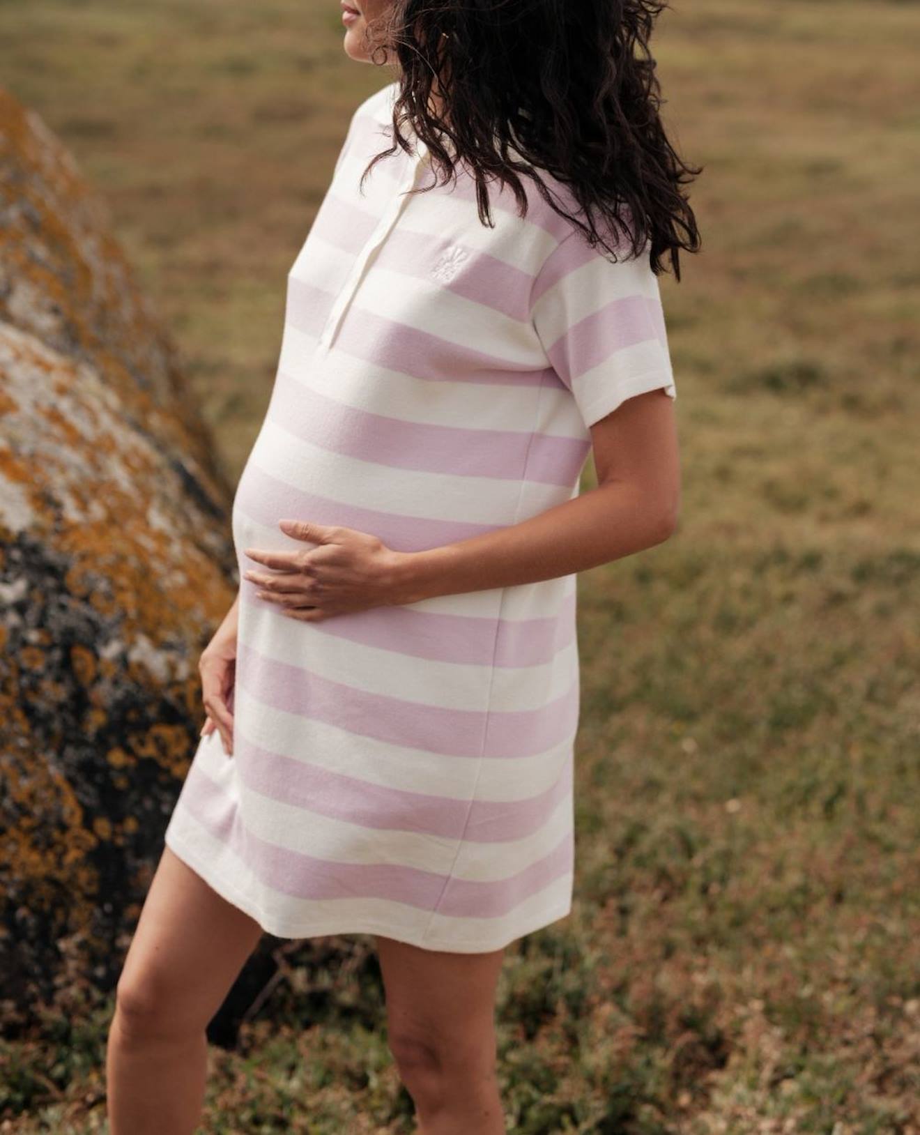 Robe D'allaitement Hamptons Parme