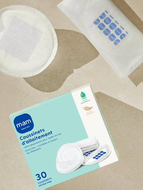 Mam - Coussinets allaitement bébé x30 blanc