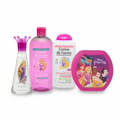 -Coffret Princesse enfant avec eau de toilette bain moussant et gel douche 2 en 1