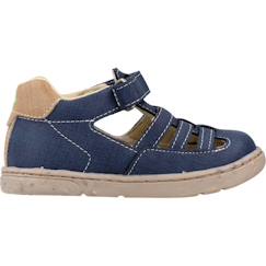 Chaussures-Chaussures bébé 17-26-Sandale bébé textile graim