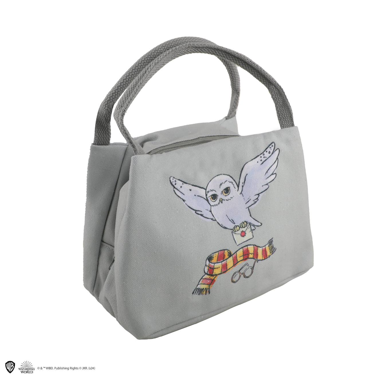 Sac Repas Isotherme Hedwige - Harry Potter Gris