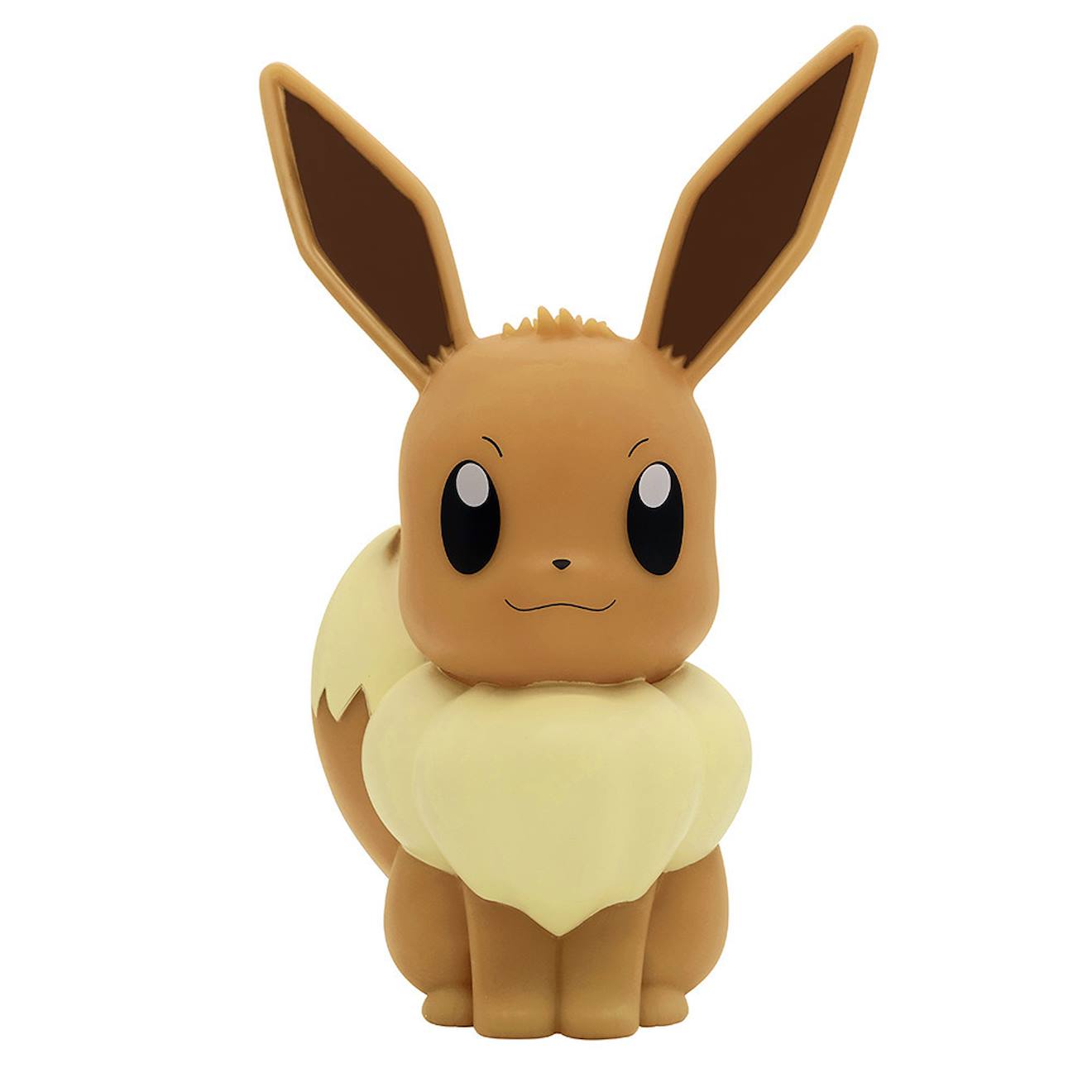 Veilleuse Led Pokémon Figurine Évoli Avec Télécommande Brun