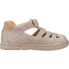 Chaussures-Chaussures bébé 17-26-Marche garçon 19-26-Sandale bébé textile graim