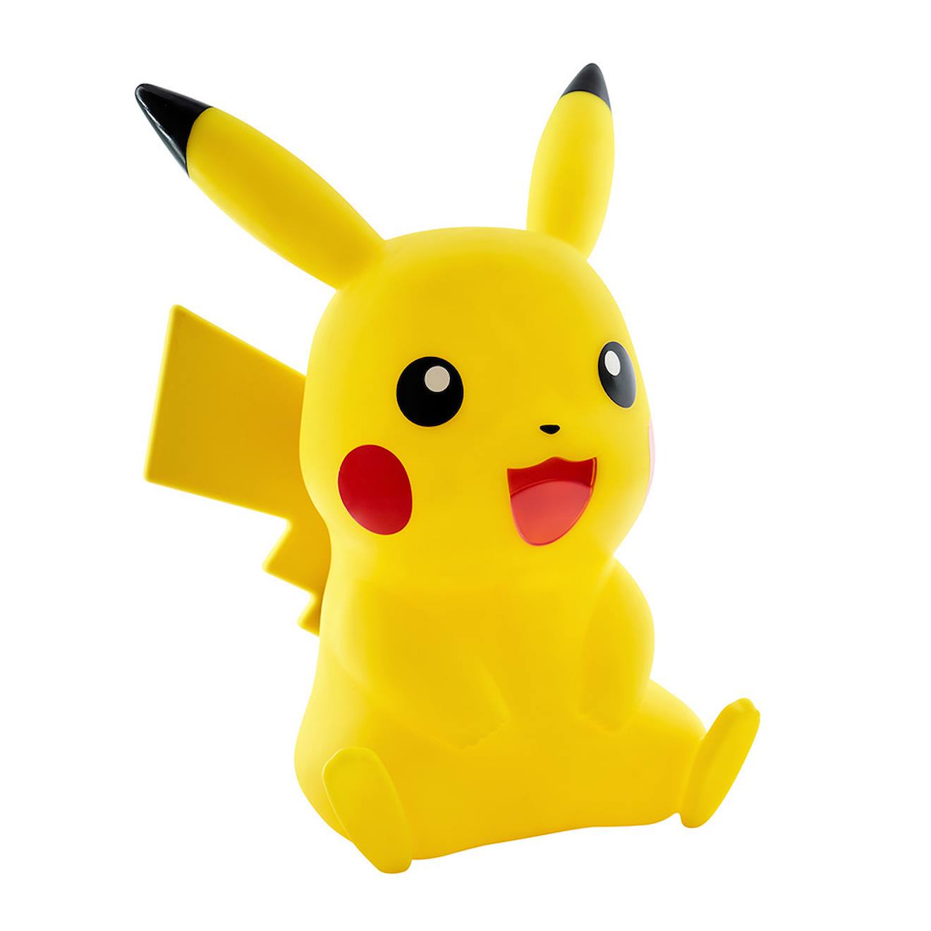 Lampe Led Pokémon Figurine Pikachu Assis Avec Télécommande Jaune