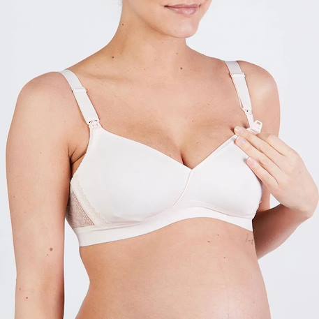 Soutien-gorge de grossesse et d'allaitement serena Blush+Noir+Prune+Terracota 1 - vertbaudet enfant 