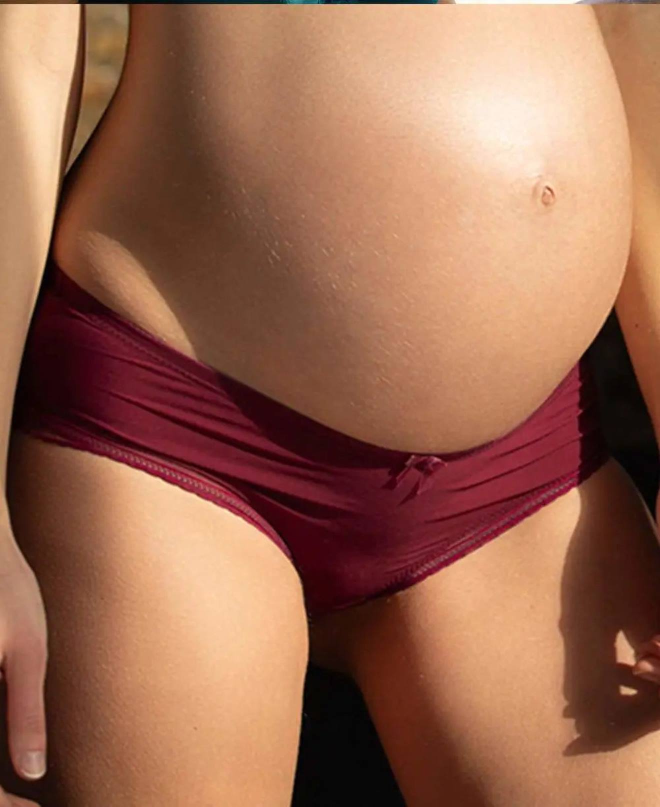 Shorty De Grossesse Milk Bordeaux