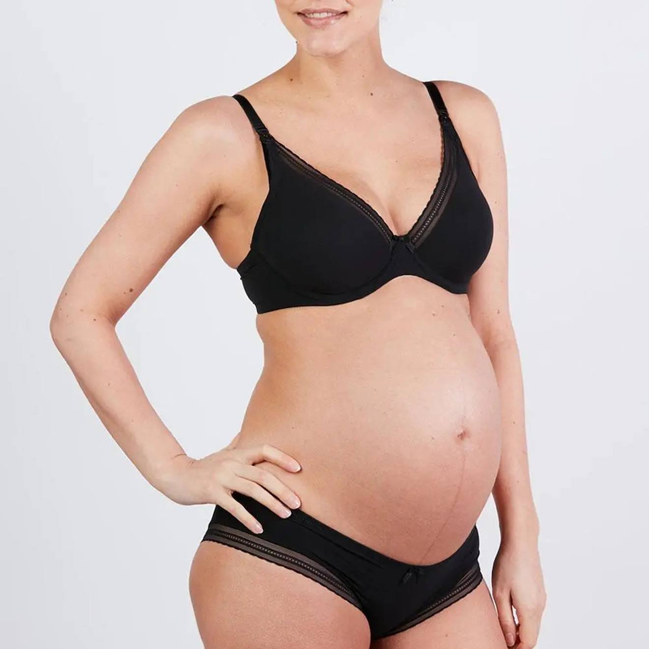 Shorty De Grossesse Milk Noir