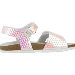 Chaussures-Chaussures bébé 17-26-Marche fille 19-26-Sandale bébé textile fiore
