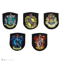 Set de 5 écussons maisons poudlard - harry potter  - vertbaudet enfant