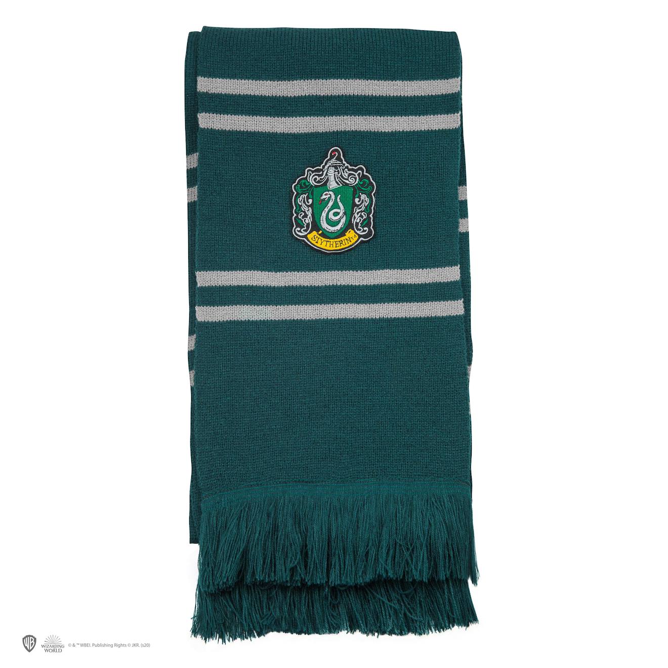 Écharpe Deluxe Serpentard - Harry Potter Vert Rayé