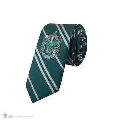 Jouet-Cravate écusson tissé serpentard enfants - harry potter