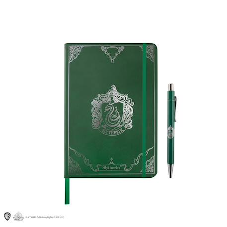 Set carnet et stylo deluxe serpentard - harry potter  - vertbaudet enfant