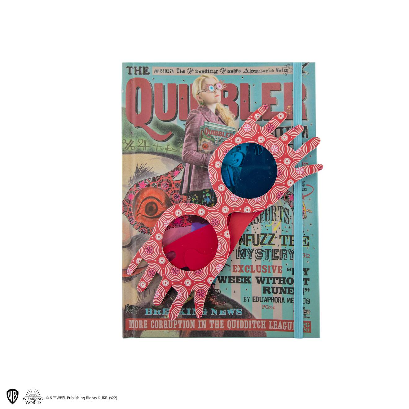 Carnet Luna Lovegood - Harry Potter Bleu
