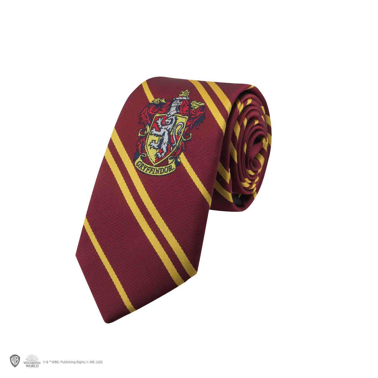 Cravate Écusson Tissé Gryffondor Enfants - Harry Potter Rouge