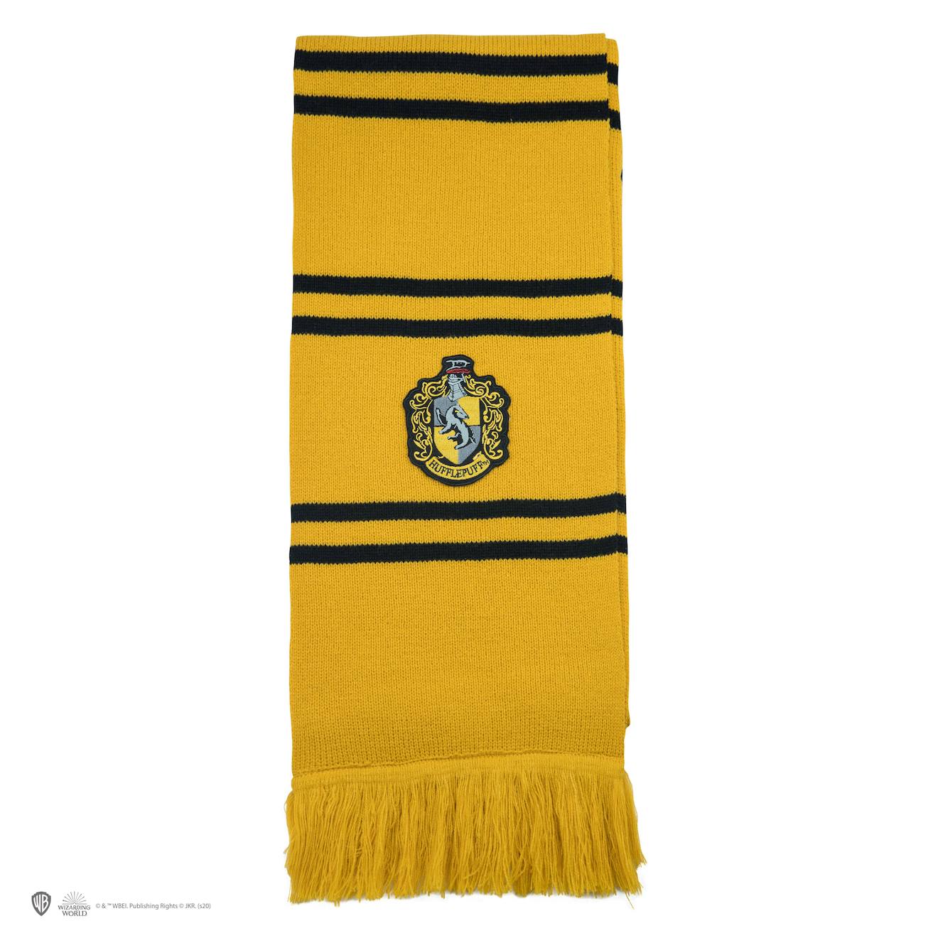 Écharpe Deluxe Poufsouffle - Harry Potter Jaune Rayé