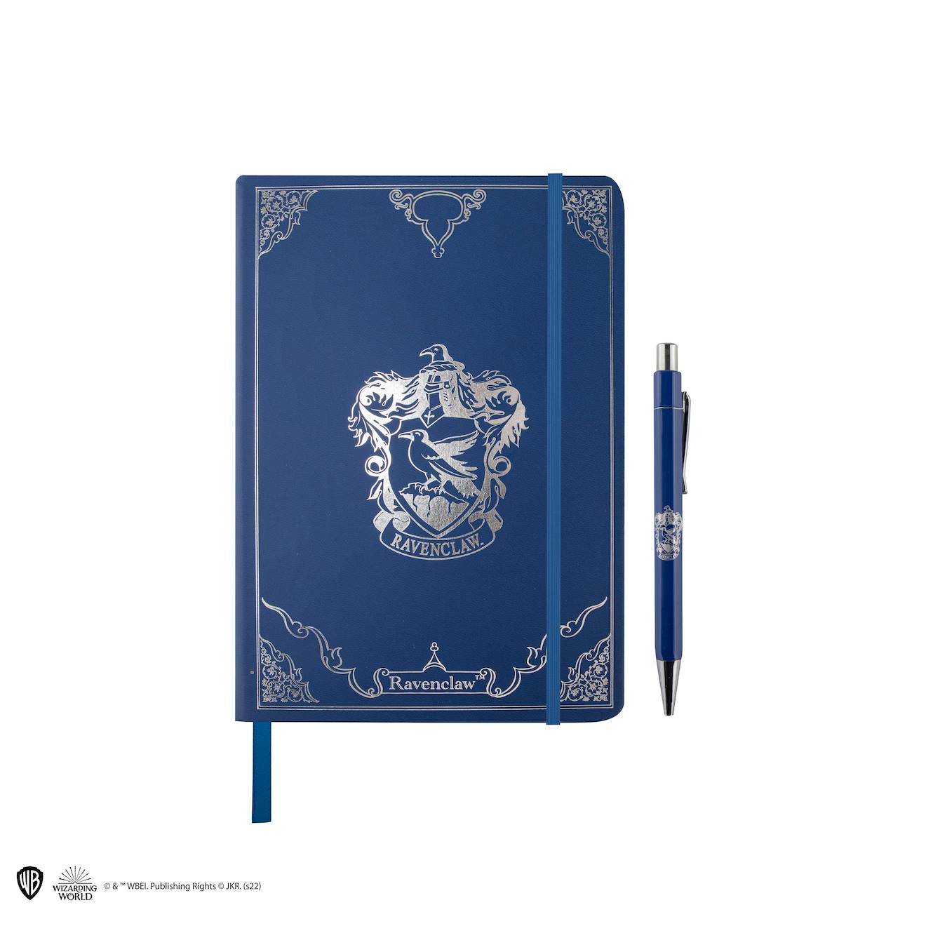 Set Carnet Et Stylo Deluxe Serdaigle - Harry Potter Bleu