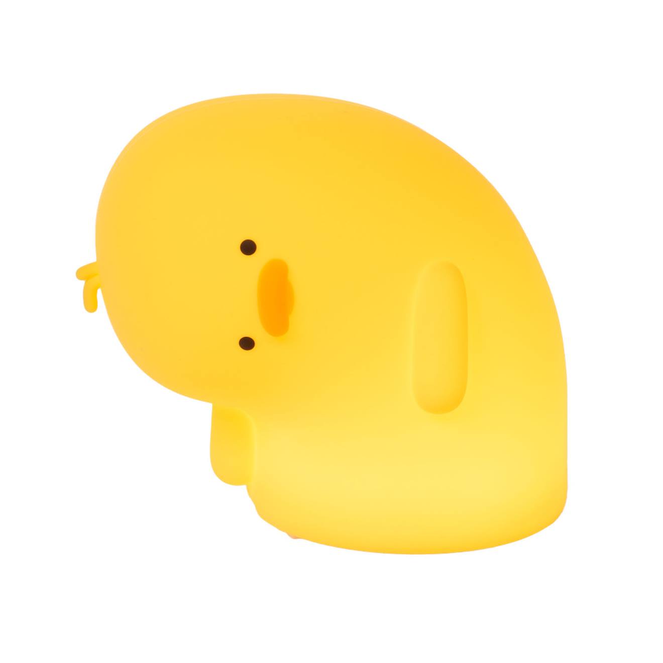 Veilleuse Canard En Silicone - Rechargeable Jaune