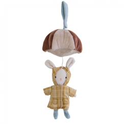 Puériculture-Lapin parapluie musical