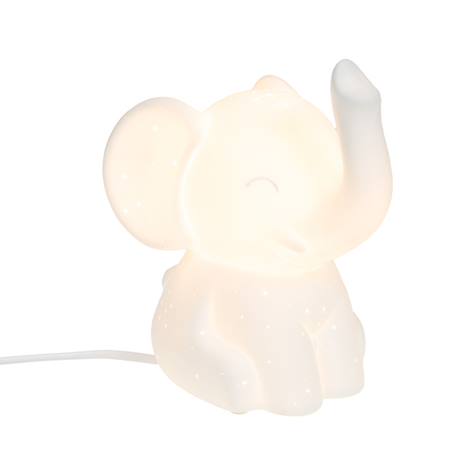 Amadeus Les Petits - Lampe Éléphant Blanc