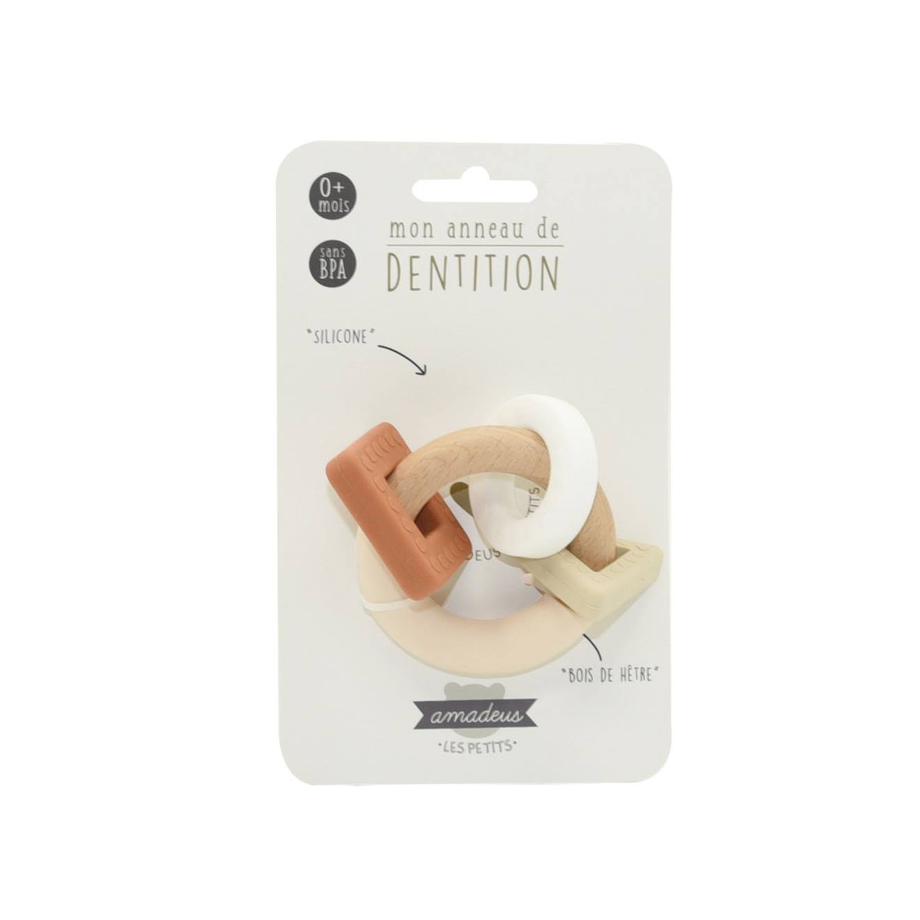 Anneau De Dentition Beige Beige (Amadeus Les Petits) - Image 1