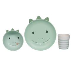 Puériculture-Repas-Vaisselle, coffret repas-Coffret repas-Coffret déjeuner   dino