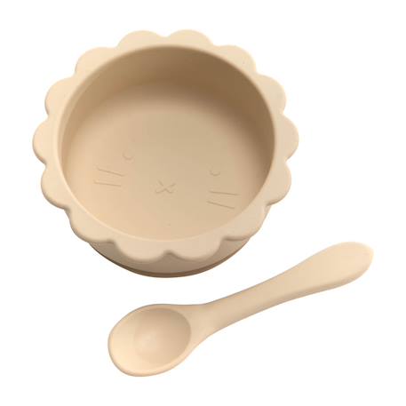 Amadeus Les Petits - Mon Coffret Repas Beige En Silicone Beige