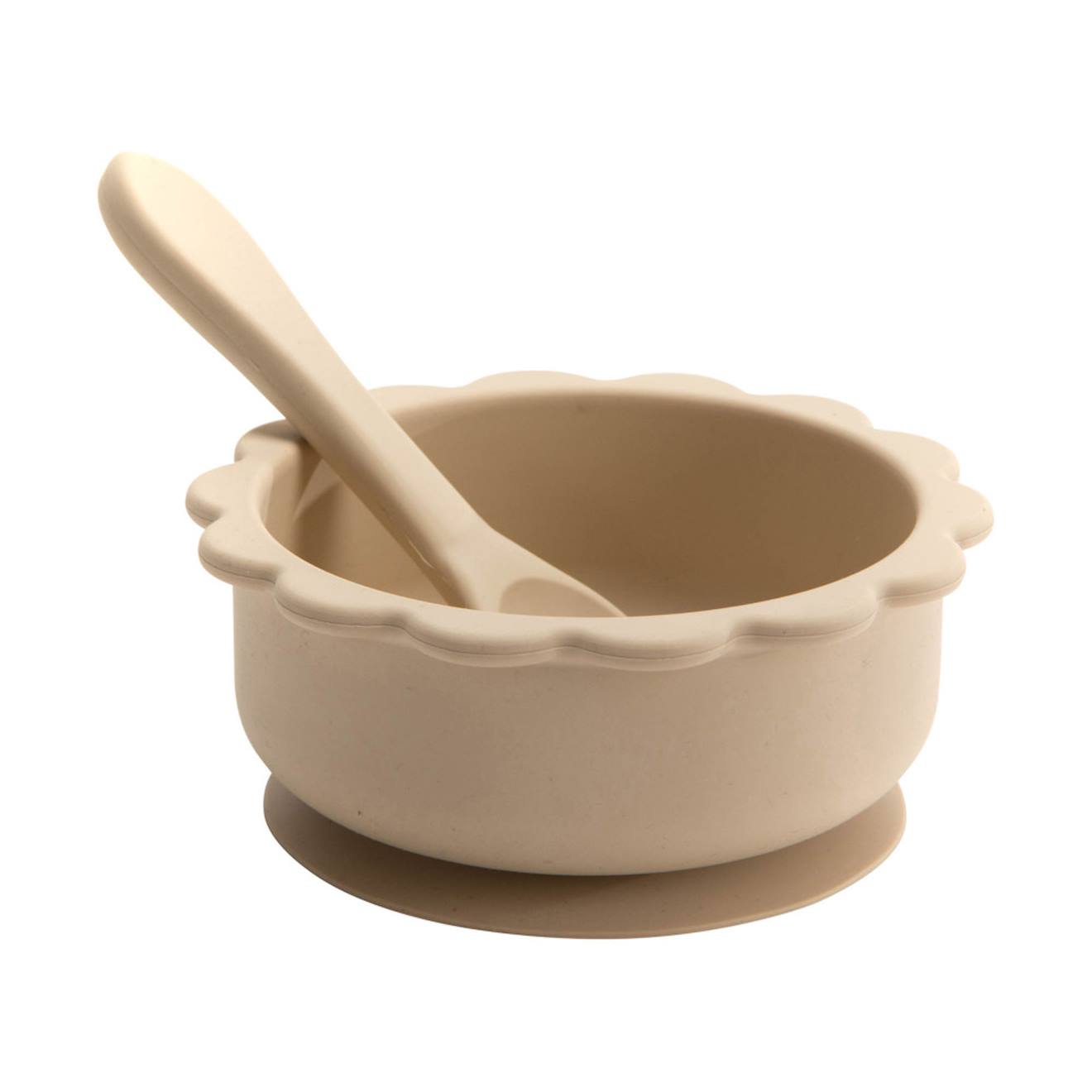 Mon Coffret Repas Beige En Silicone Beige (Amadeus Les Petits) - Image 2
