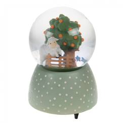 Linge de maison et décoration-Boule à neige musicale louison