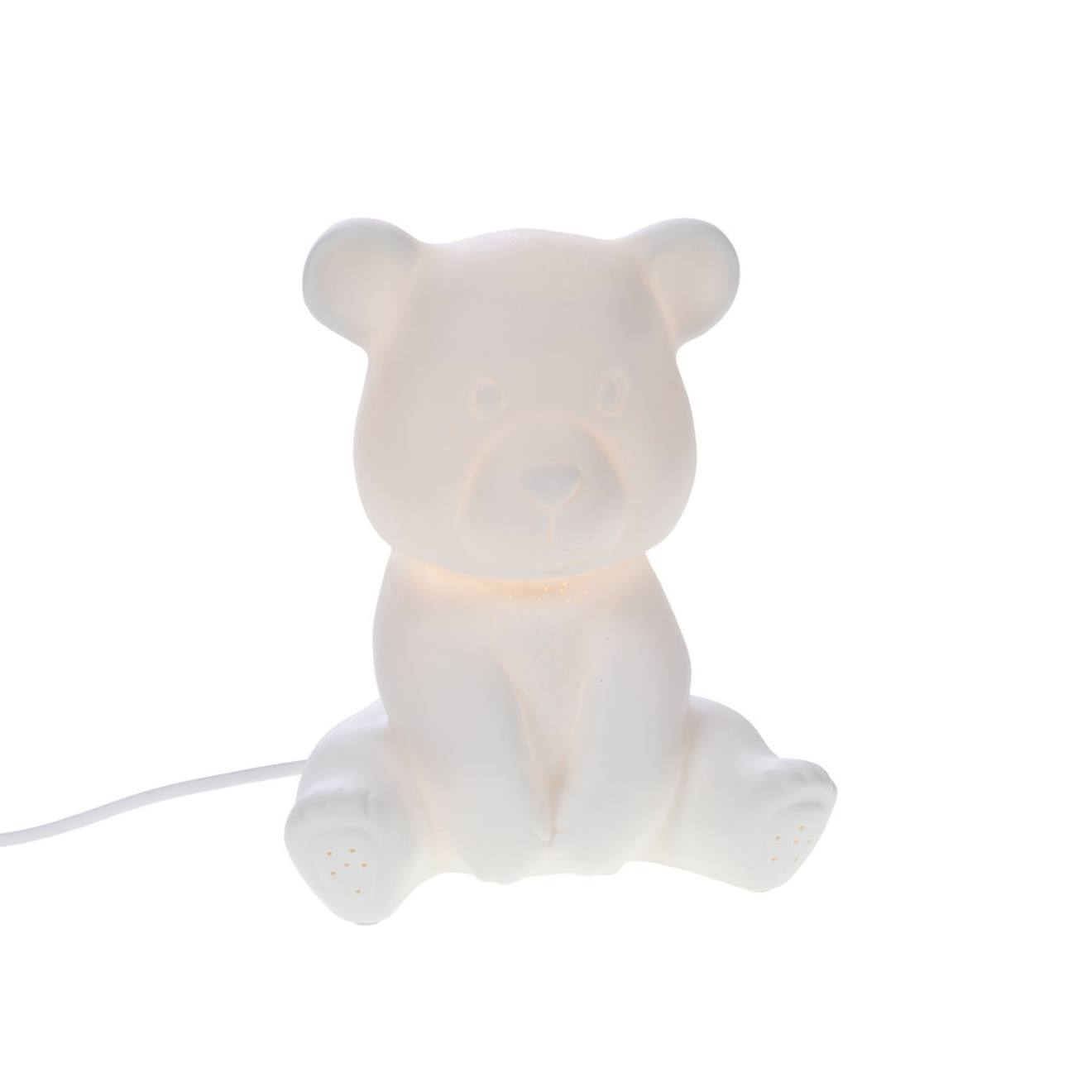 Lampe Ourson 2 Blanc