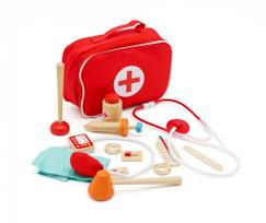 -Set docteur en bois