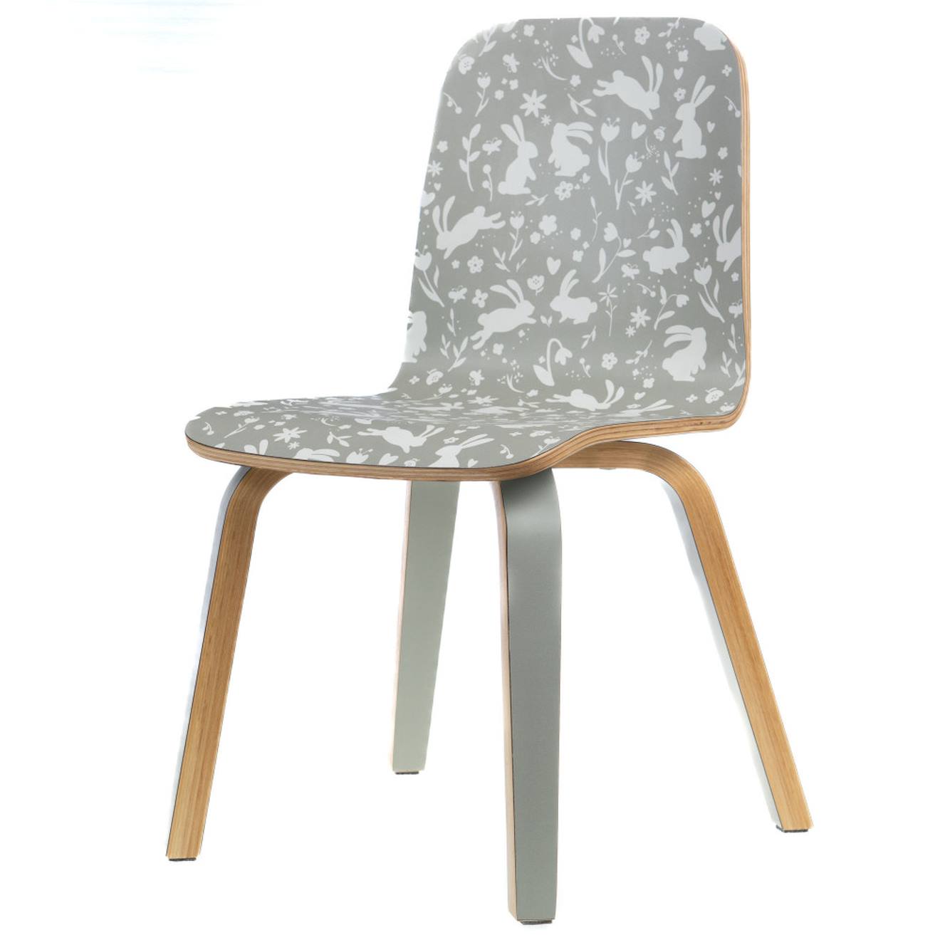 Chaise Enfant Lapin (lot De 2) Vert Chaise Enfant Lapin (lot De 2) Vert