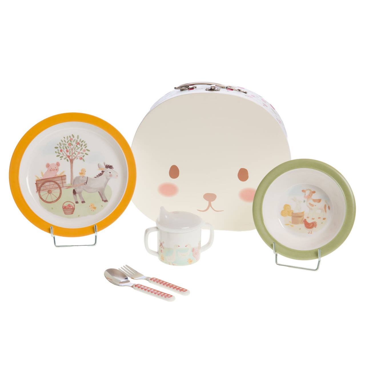 Coffret Valisette Déjeuner 5 Esteban Beige