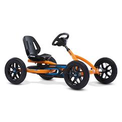 Jouet-Jeux de plein air-Sports de glisse et à roues-Kart à pédales pour enfants, 3+ ans, buddy b-orange