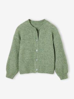 -Gilet fille manches longues