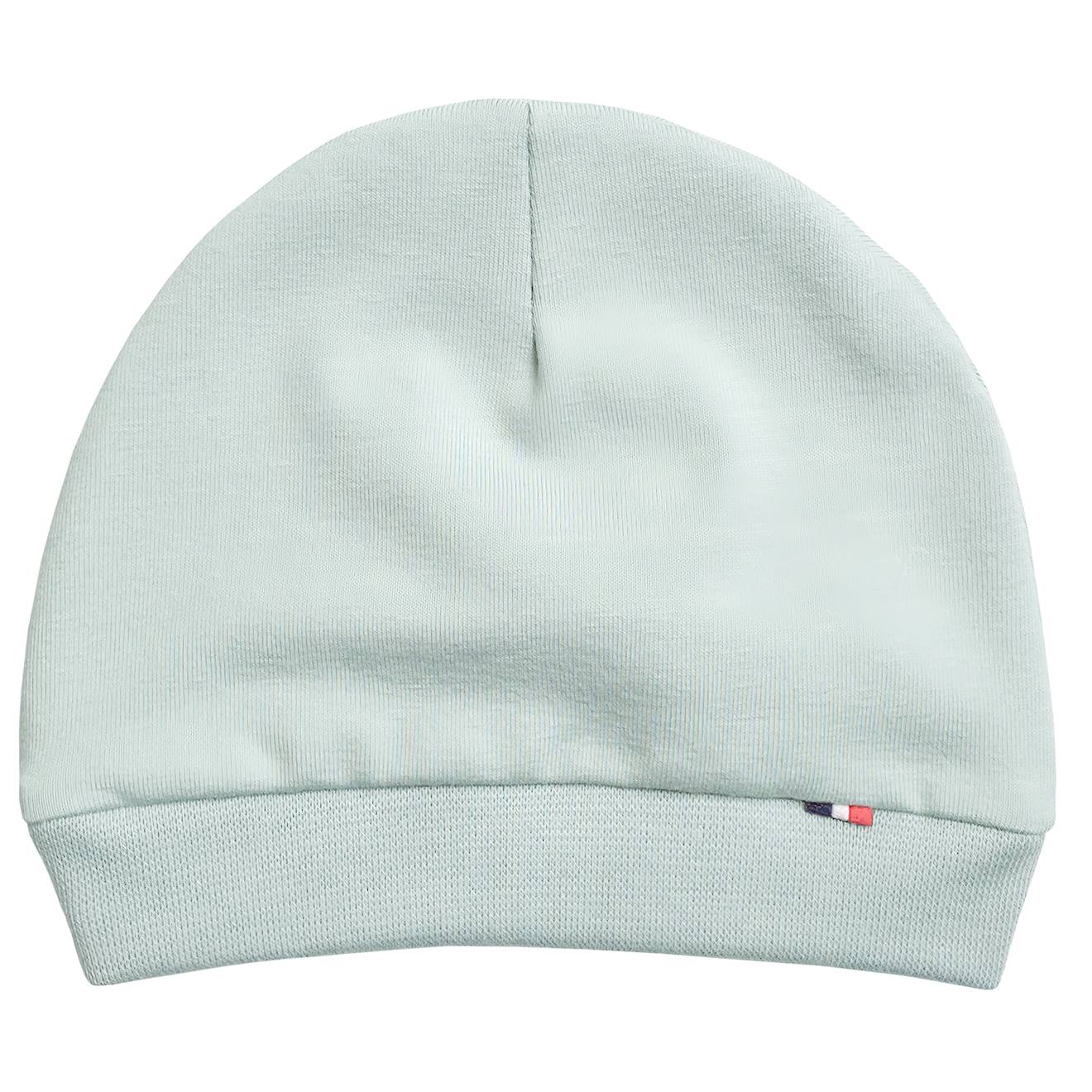 Bonnet De Naissance En Coton Ultra Doux Vert