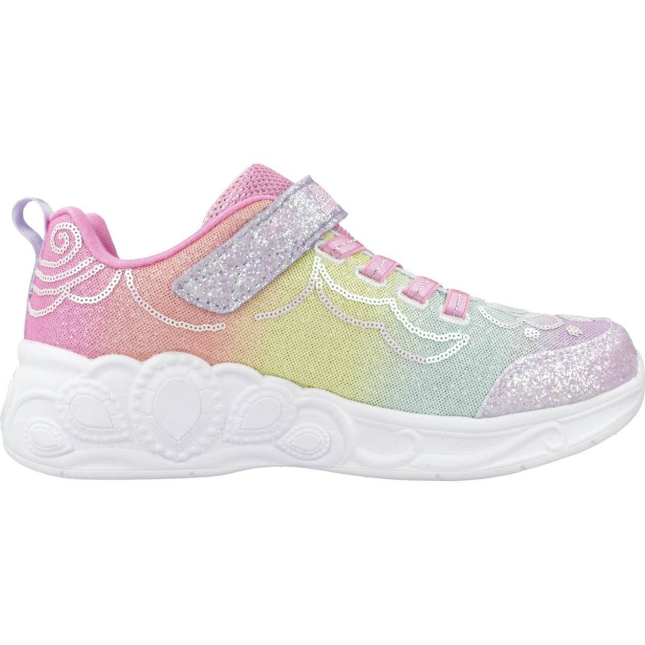 Basket Fille Synthtique Lgre Et Souple Multicolore 54 €