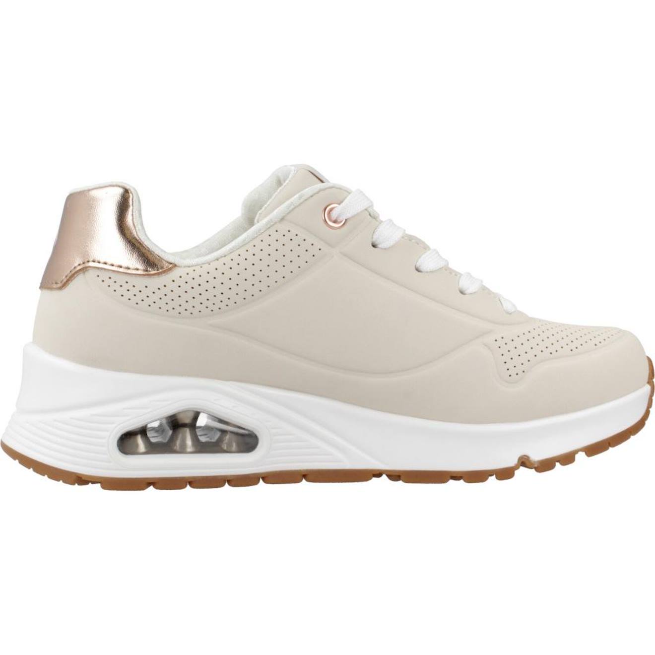 Basket Fille Synthtique Lgre Et Souple Beige Naturel 51 €