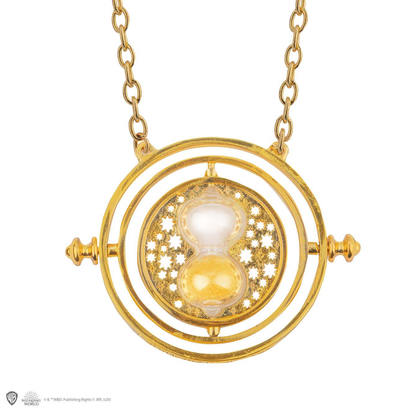 Collier Retourneur De Temps - Harry Potter Or