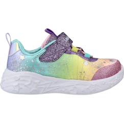 Basket bébé fille synthétique légère slip-on  - vertbaudet enfant