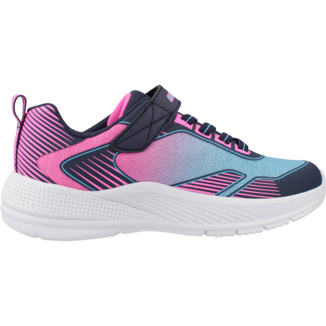Basket Fille Synthtique Lgre Et Souple Bleu Marine Multicolore 39$
