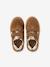 Baskets enfant fille cuir à scratchs beige+jaune d'or+marron+vieux rose 15 - vertbaudet enfant 
