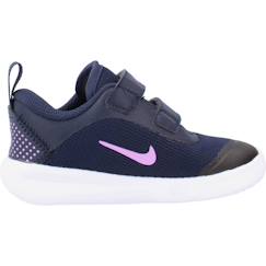 Chaussures-Chaussures bébé 17-26-Marche fille 19-26-Basket bébé textile omni multi-court