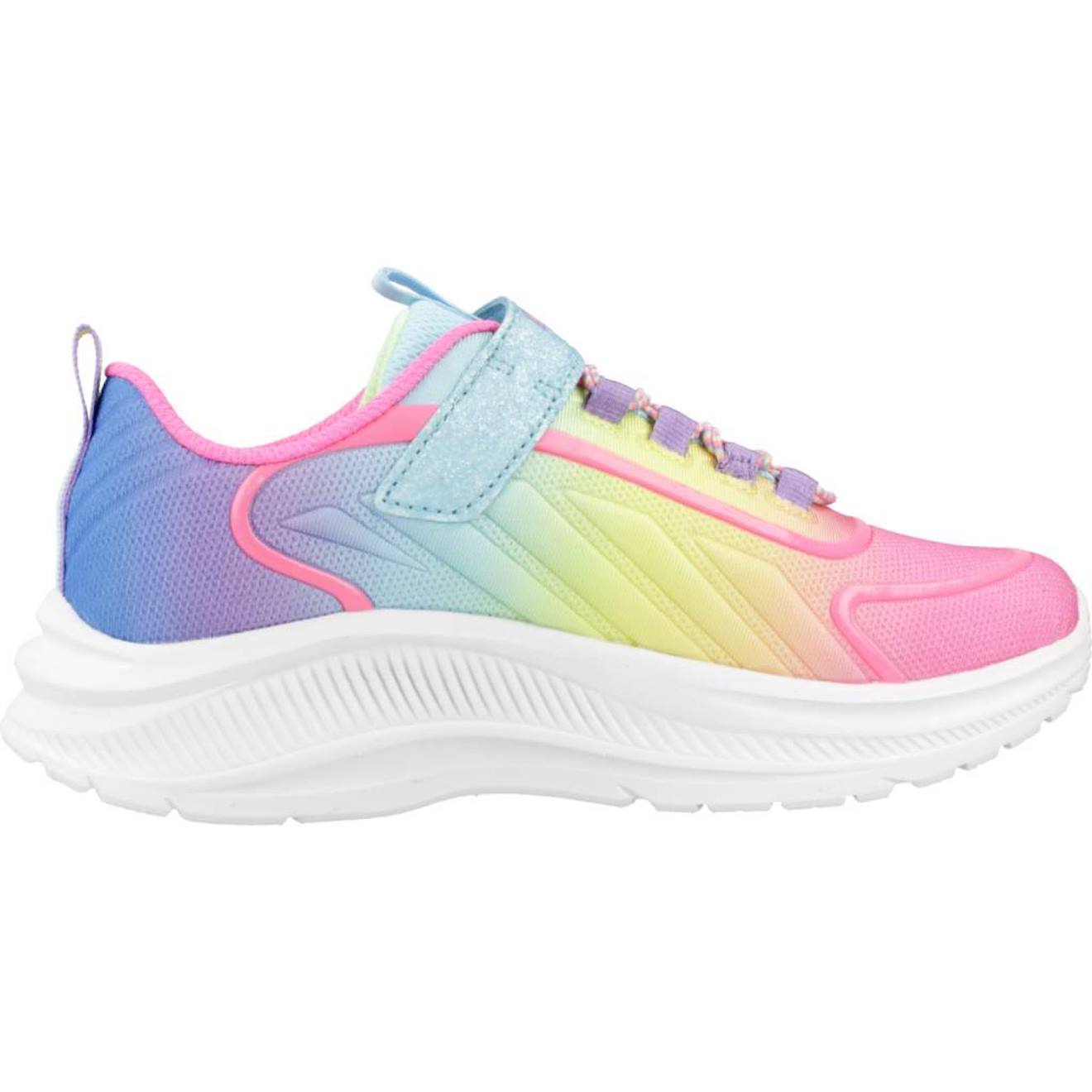 Basket Fille Synthétique Légère Et Souple Multicolore Turquoise